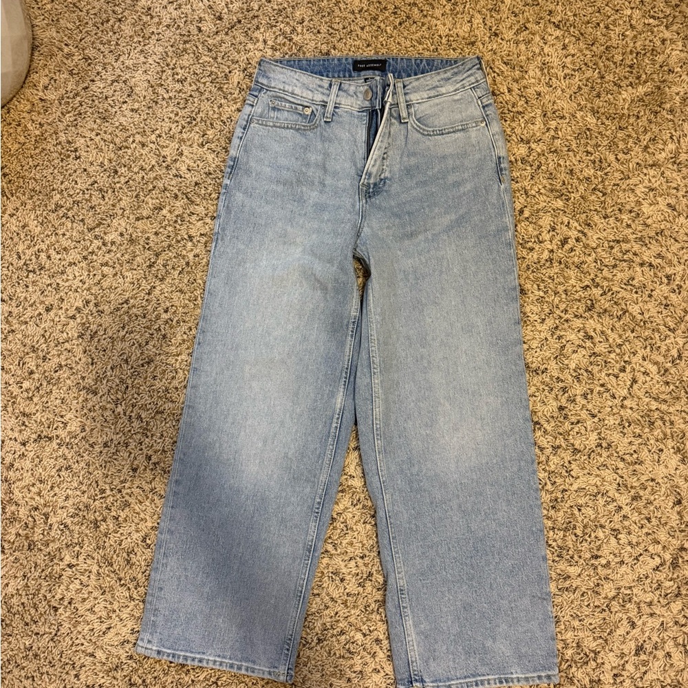 Free Assembly Blue Denim Jeans